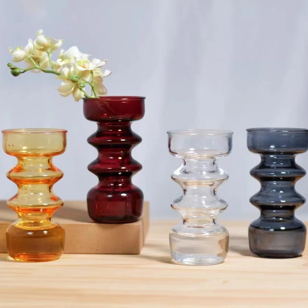 Colorful Vases Glass Ornaments - Dried Flower Bulk recension och pris