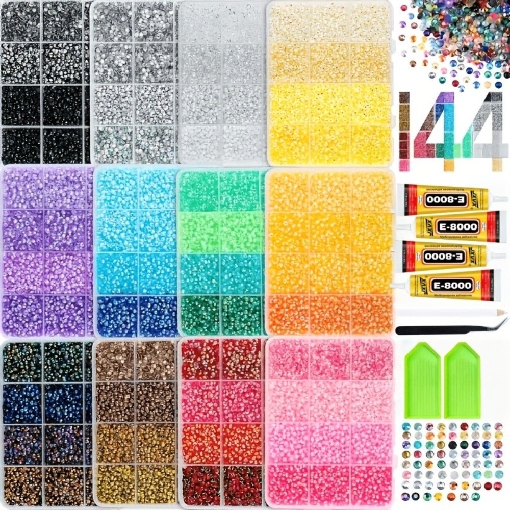 Multicolor Resin Rhinestone Ki - Resin Jewelry Kit recension och pris