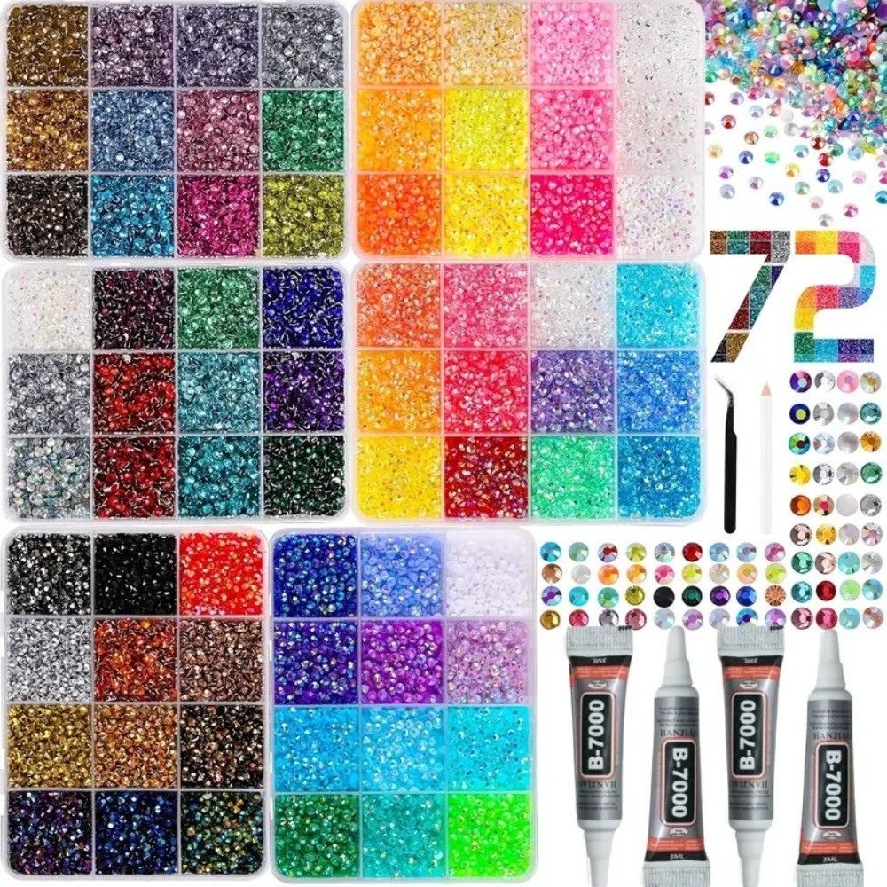 Multicolor Resin Rhinestone Ki - Resin Jewelry Kit recension och pris