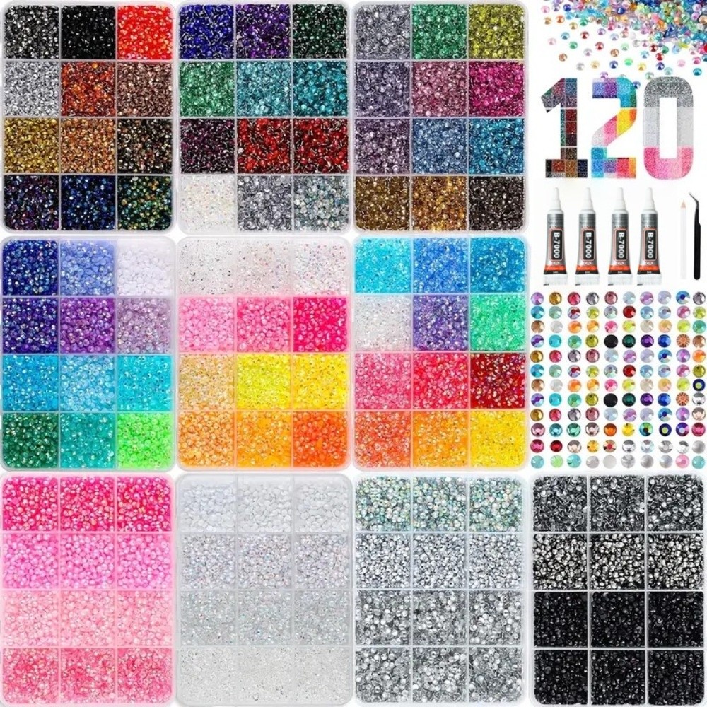 Multicolor Resin Rhinestone Ki - Resin Jewelry Kit recension och pris