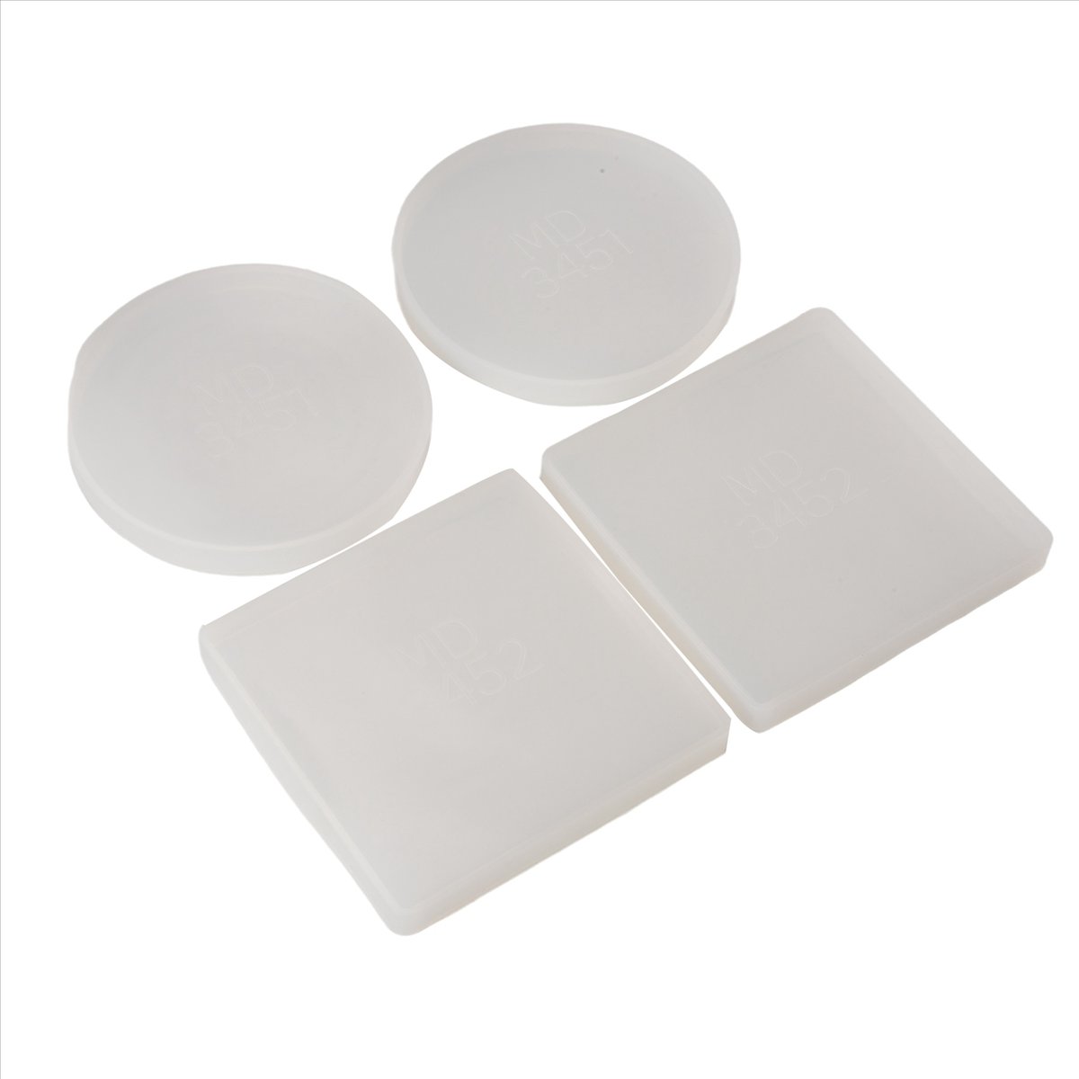 feelfeel 4 Pack Round and Squa - Coaster Mold Round recension och pris