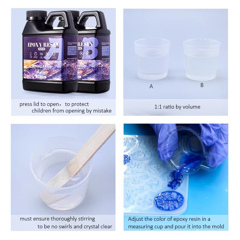 Easy Mix 1:1 Epoxy Resin Kit C - Resin Jewelry Kit recension och pris