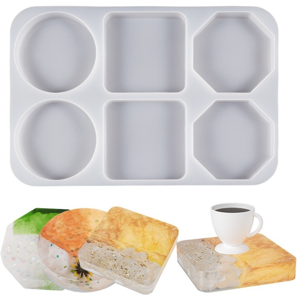 Simple Creative Coasters Silic - Coaster Mold Round recension och pris