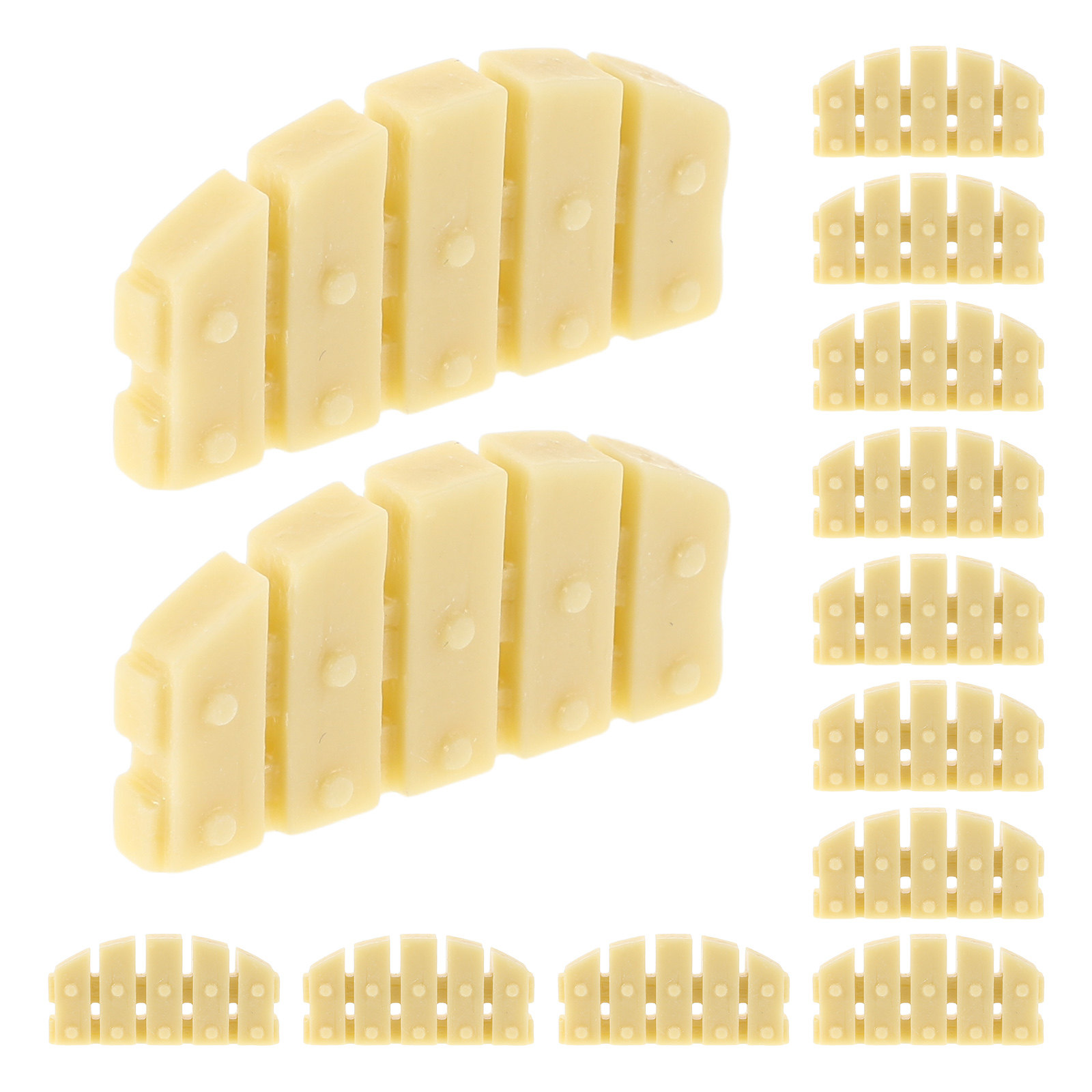 50Pcs Miniature Resin Fence De - Crafting Resin recension och pris